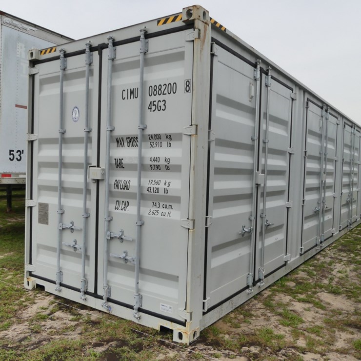 40' HiCube Multi Door Shipping Container