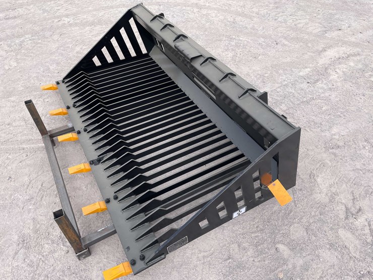 #3116-•-unused-2026-skid-steer-rock-bucket-image-1