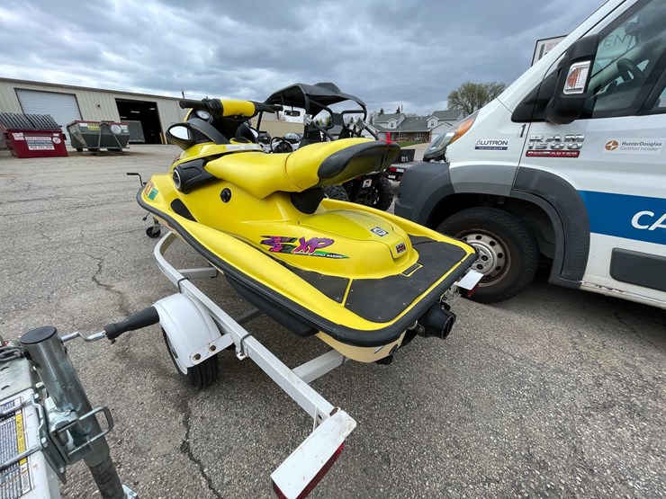 #1491-•-1997-sea-doo-xp-with-trailer-(has-registration-card)-(of)-image-5