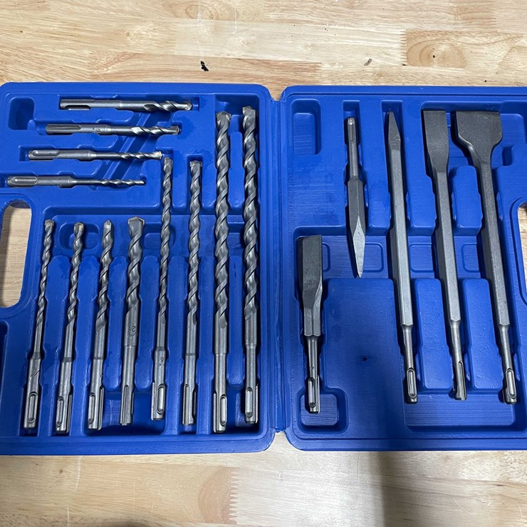 #2572 • 17 Piece Rotary Hammer Bit Set (CW)