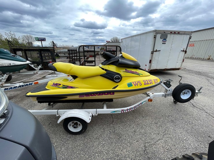 #1491-•-1997-sea-doo-xp-with-trailer-(has-registration-card)-(of)-image-7