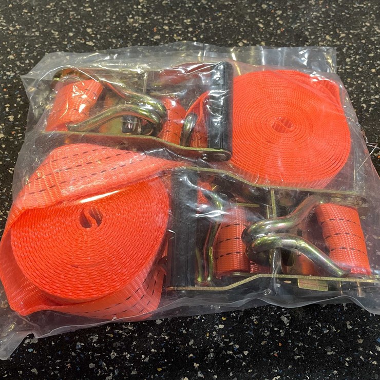 #2522 • (2) Ratchet Straps, 1.5" W x 15' L (PR13)