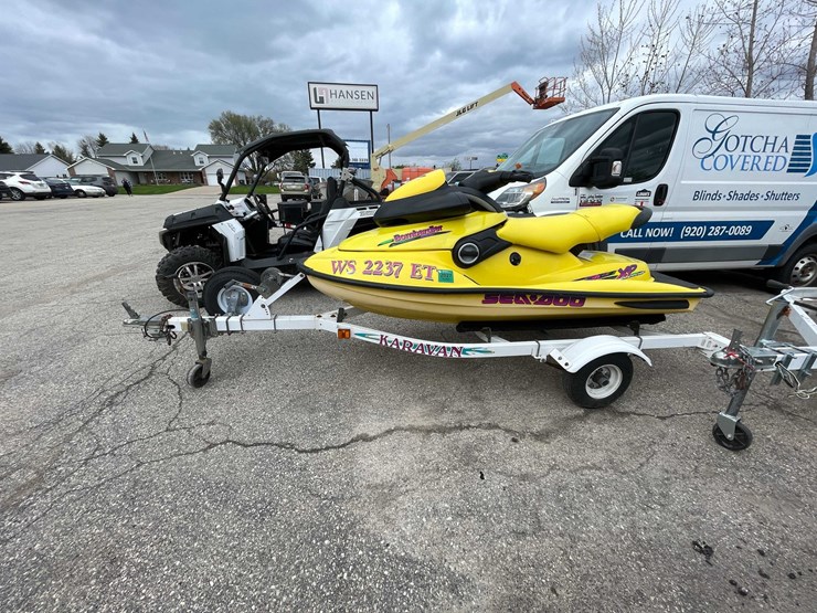 #1491-•-1997-sea-doo-xp-with-trailer-(has-registration-card)-(of)-image-4
