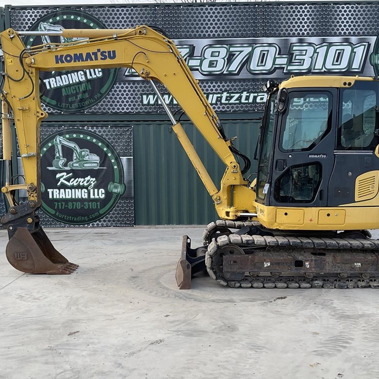 2018 KOMATSU PC88MR-10