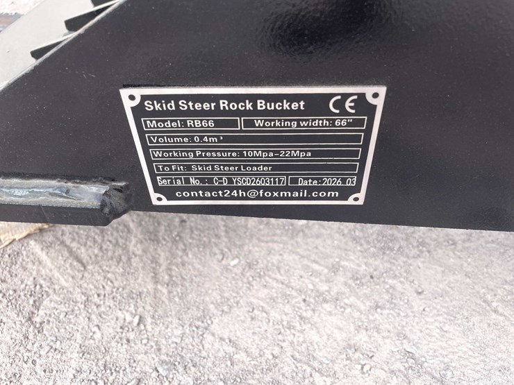 #3116-•-unused-2026-skid-steer-rock-bucket-image-12
