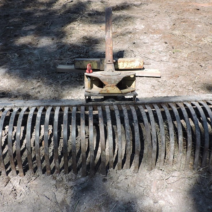 LAND PRIDE, 6’ LANDSCAPE RAKE, 3 PT, CATEGORY 1
