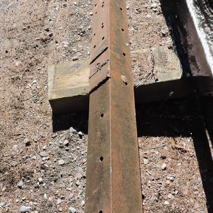 ANGLE IRON, (1) PIECE ¾” X 6” X 6” X 9’