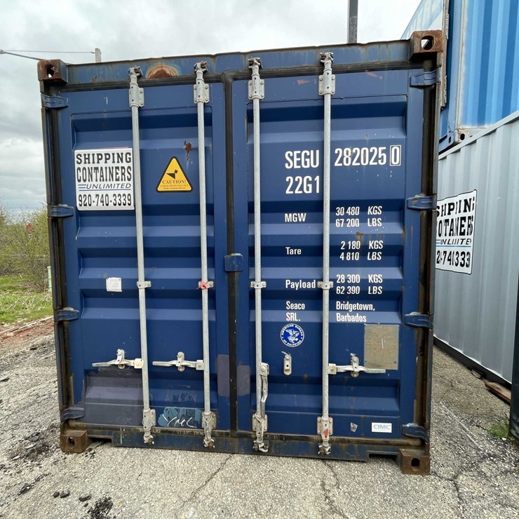 #1498 • 20' Shipping Container