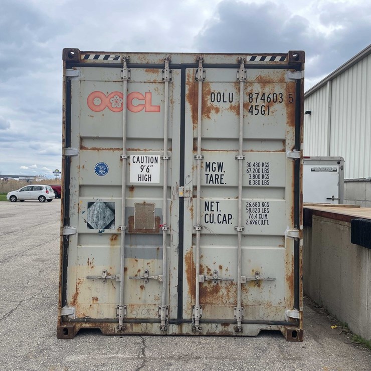 #1497 • Used 40' High Cube Container