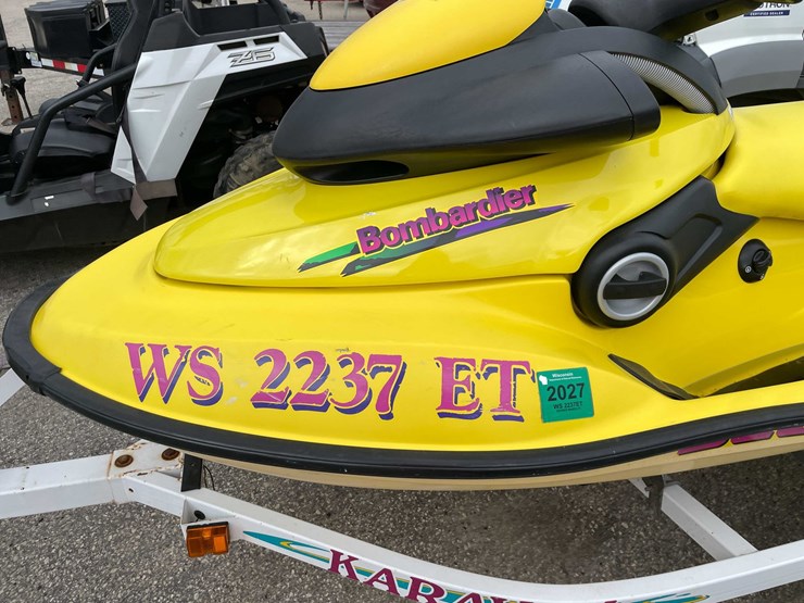 #1491-•-1997-sea-doo-xp-with-trailer-(has-registration-card)-(of)-image-30