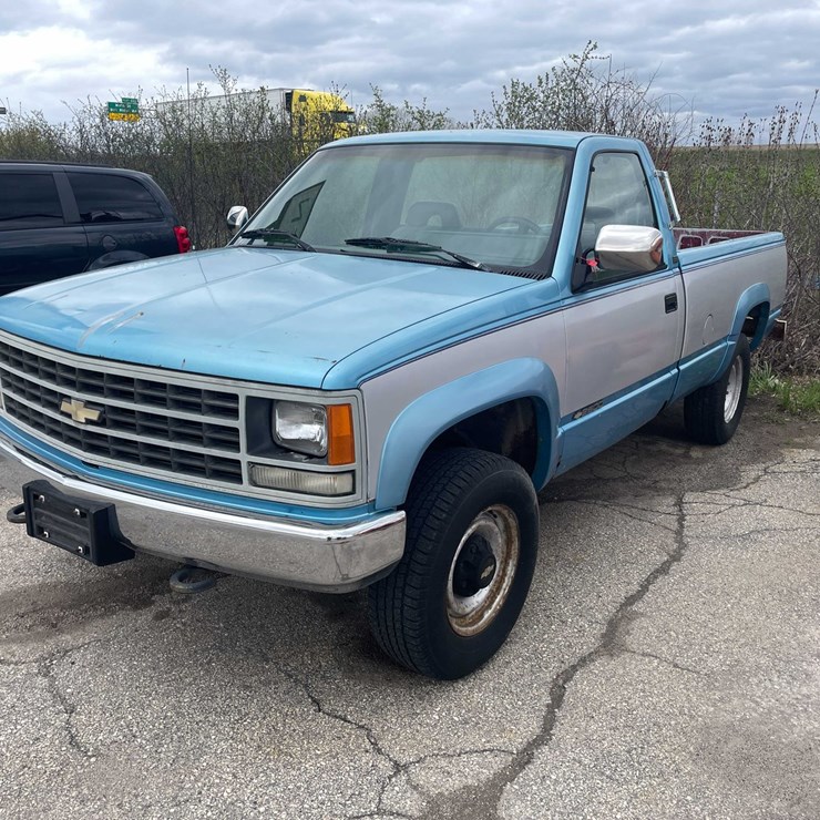 #1476 • 1993 Chevy 3/4 Ton Truck (Has WI Title)(OF)