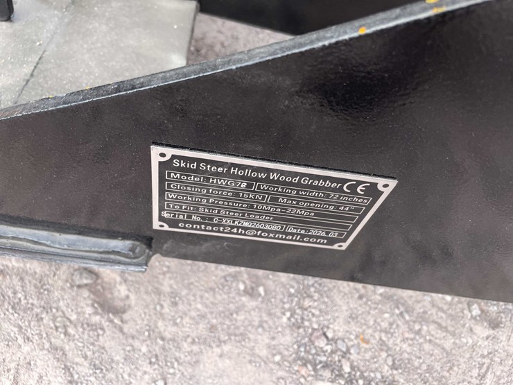#3117-•-unused-2026-skid-steer-hollow-wood-grabber-image-10