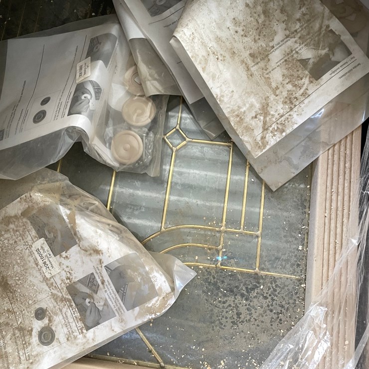 #188 • ODL Brand Leaded Glass Door Light Inserts