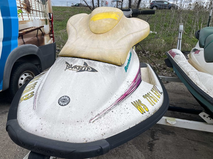 #1492-•-(2)-sea-doos-with-trailer-(both-have-registration-card)-(of)-image-48