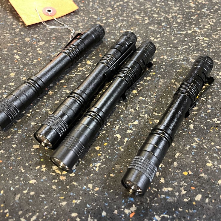 #2516 • (4) LED Mechanic's Flashlights (PR12)