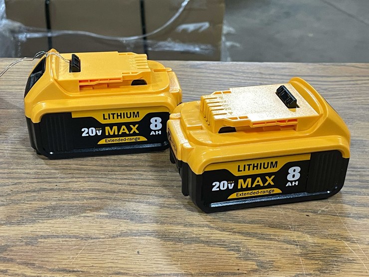 #2523-•-(2)-20-volt-dewalt-compatible-batteries-(pr13)-image-1