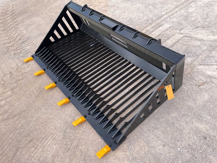 #3115-•-unused-2026-skid-steer-rock-bucket-image-2