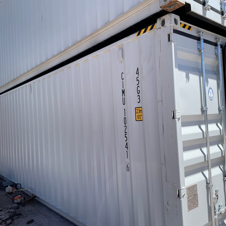 #102 • 40' High Cube Multi Door Shipping Container