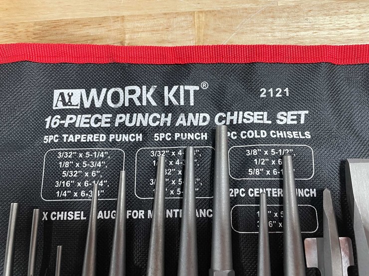 #2575-•-16-piece-professional-punch-and-chisel-set-(cw)-image-2
