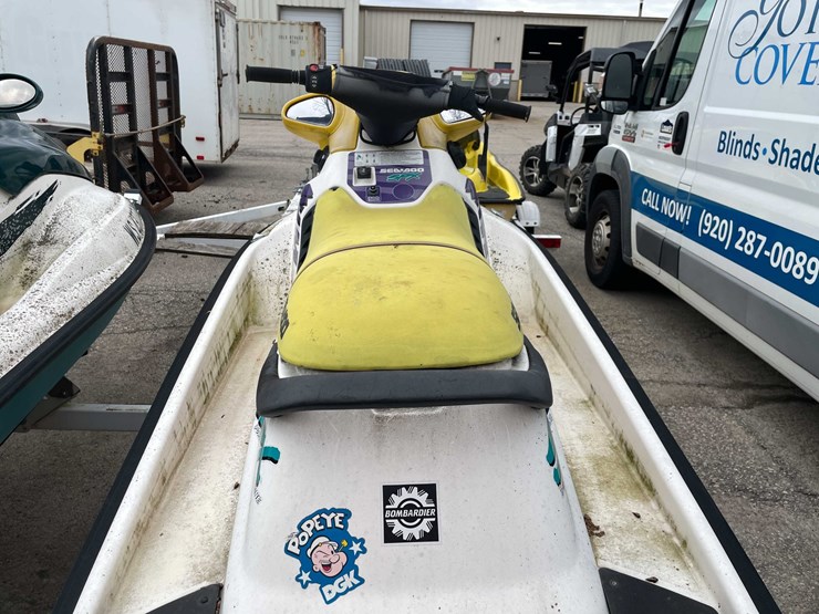 #1492-•-(2)-sea-doos-with-trailer-(both-have-registration-card)-(of)-image-38