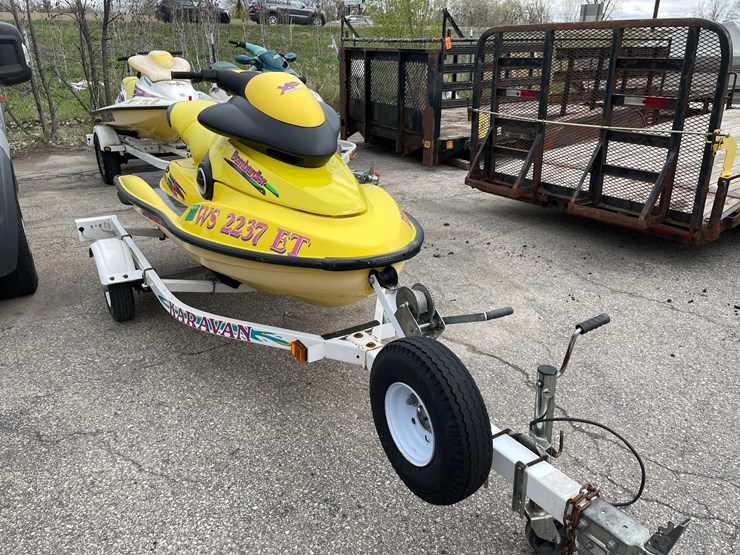 #1491-•-1997-sea-doo-xp-with-trailer-(has-registration-card)-(of)-image-1