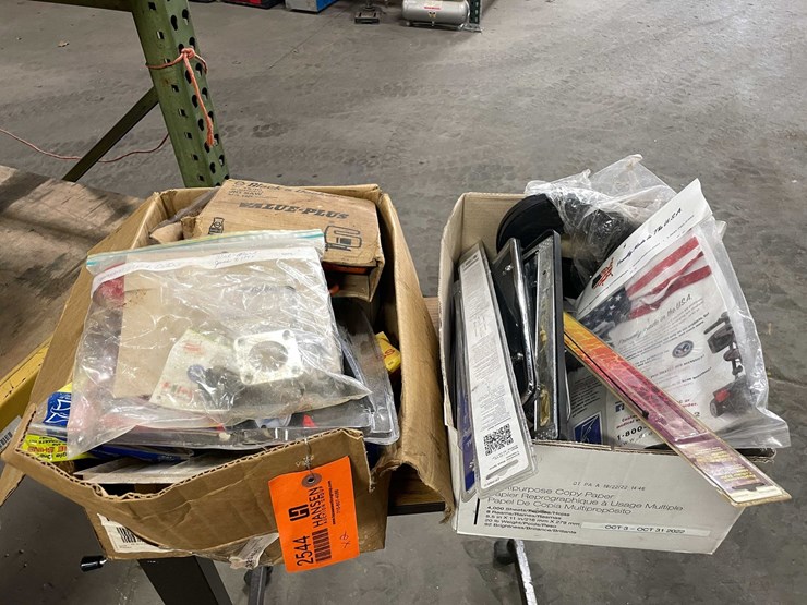 #2544-•-(2)-boxes-of-car-parts-(pr10)-image-1
