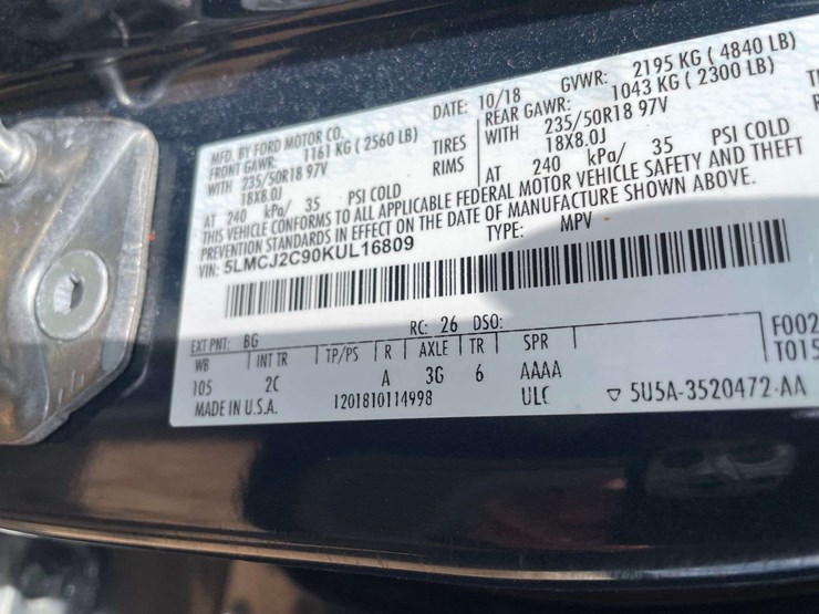2019-lincoln-mkc-4-door-mpv-(105,085-miles)-image-27