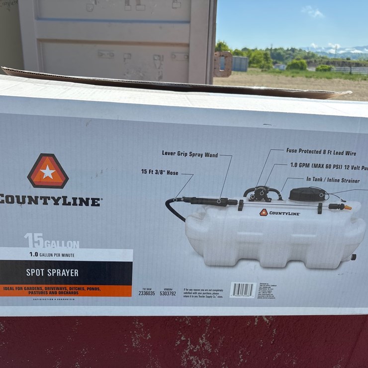#553 • 15 gallon country line spot sprayer
