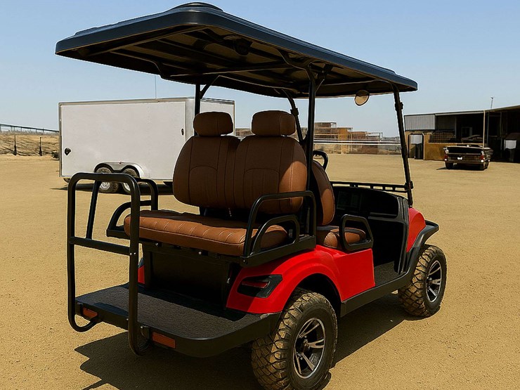 (red)-irgc80-lifted-electric-golf-cart-**unassembled**(new/unused)-plugs-into-standard-110-outlet,…-image-5