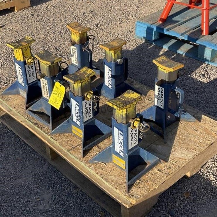 (7) 10K JACK STANDS