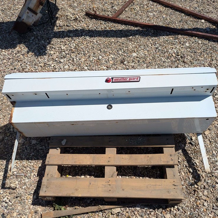 Weather Guard Truck Toolbox + Emergency Triangles