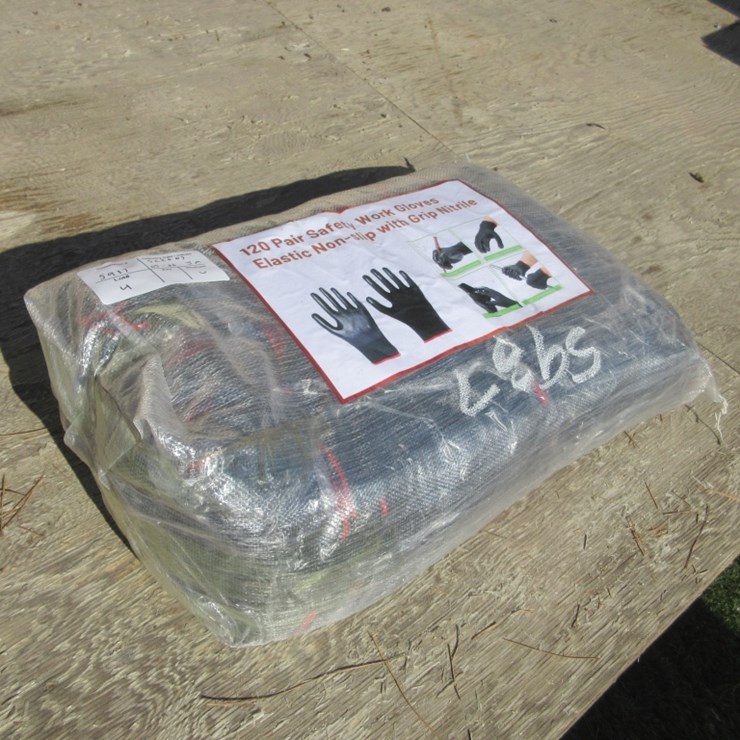New Unused Safety Work Gloves,