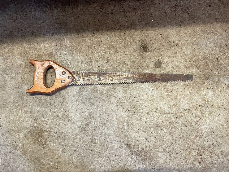#1867-•-hand-saws,-hammers,-drill-braces-and-wooden-rolling-storage-drawer-image-8