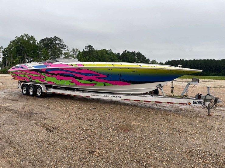 2006-fountain-42'-executioner-supercharged-speed-boat-image-4