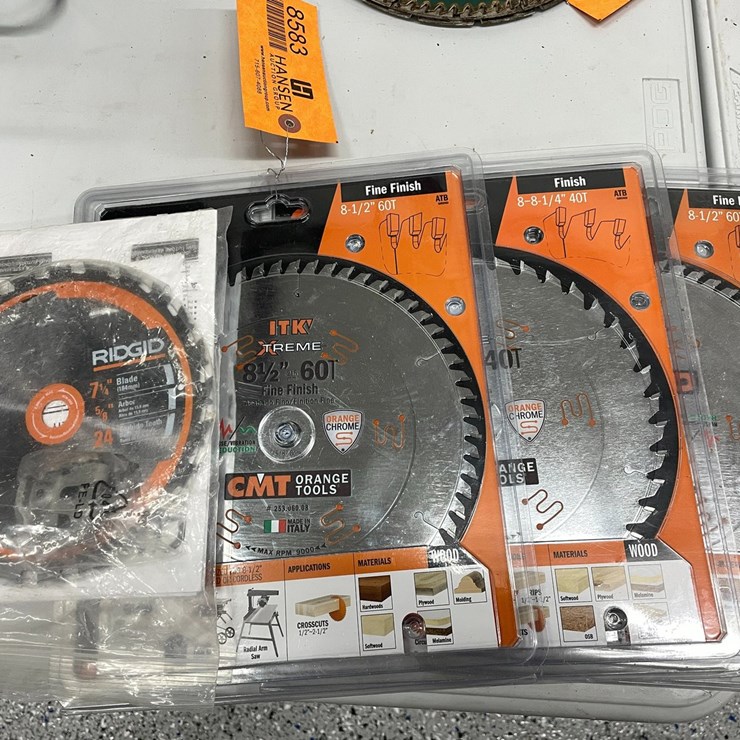 #8583 • Miter Saw Blades