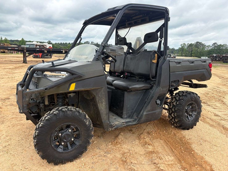 2018-polaris-1000-utv-w/-dump-bed-(1,396-hours)-image-1