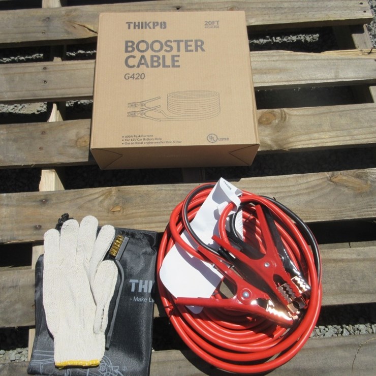 New Unused Thikpo 20' Booster Cables