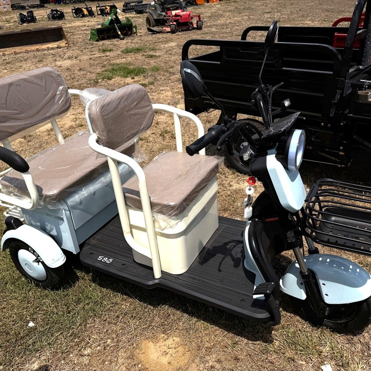 #588 • ELECTRIC TRICYCLE MINI GOLF CART