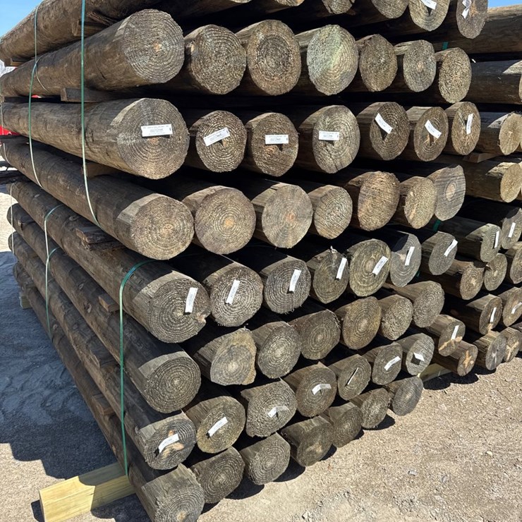 #1018 • 56 – 6” x 8’ treated post