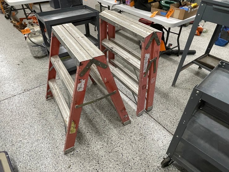 #8602-•-(2)-werner-step-ladders-image-1