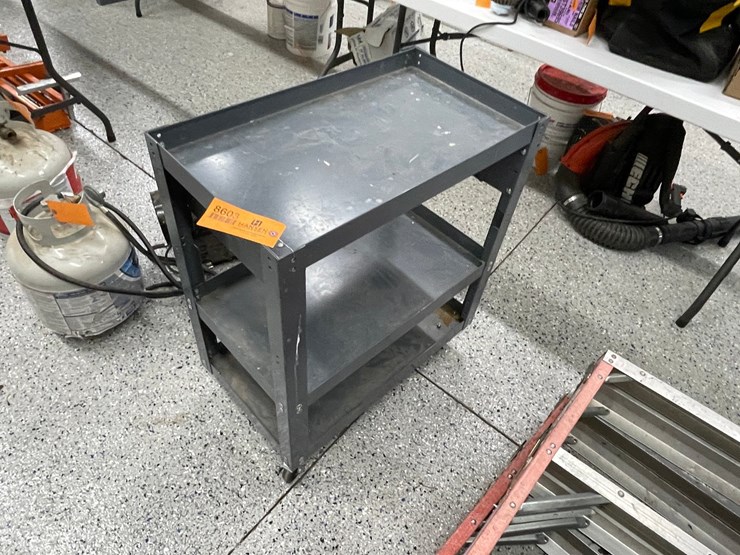 #8603-•-2-drawer-metal-rolling-cart-image-2