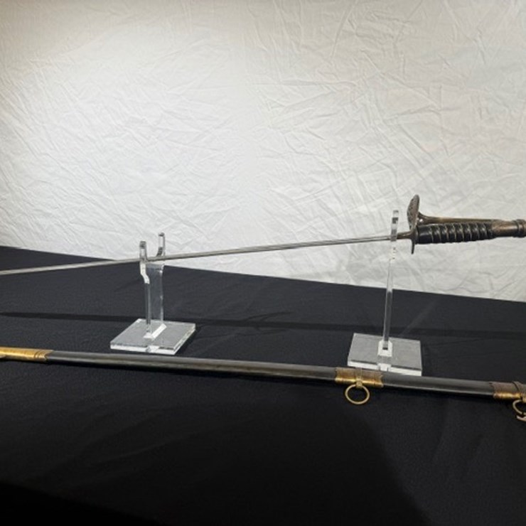 #36151 • 1850 UNION OFFICERS CIVIL WAR SWORD REPRODUCTION REPLICA