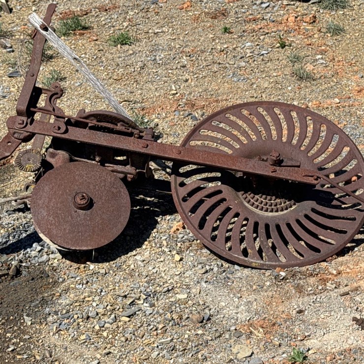 #1012 • Antique corn planter