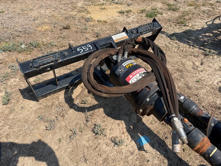 #559-•-john-deere-pa30b---skid-steer-hydraulic-auger-image-2