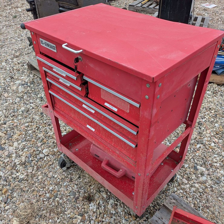Used U.S. General Rolling Tool Cart