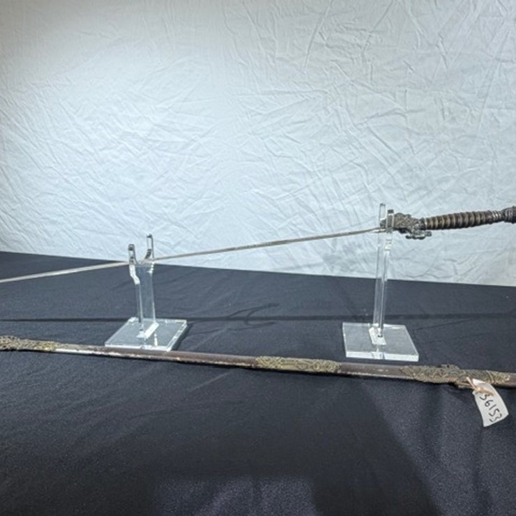 #36153 • 1800's KNIGHTS OF PYTHIAS FCB VICTORIAN CEREMONIAL SWORD