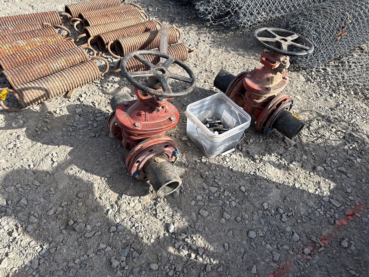 #40584-•-lot-of-(2)-4”-gate-valves-image-2