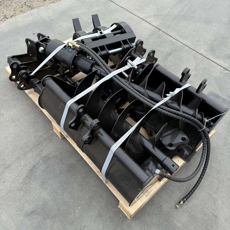 9 Piece Mini Excavator Heavy Duty Attachment Set (New/Unused)