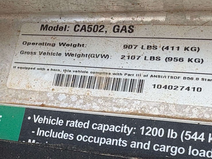 carryall-502-2-seater-gas-golf-cart-w/-dump-bed-image-20