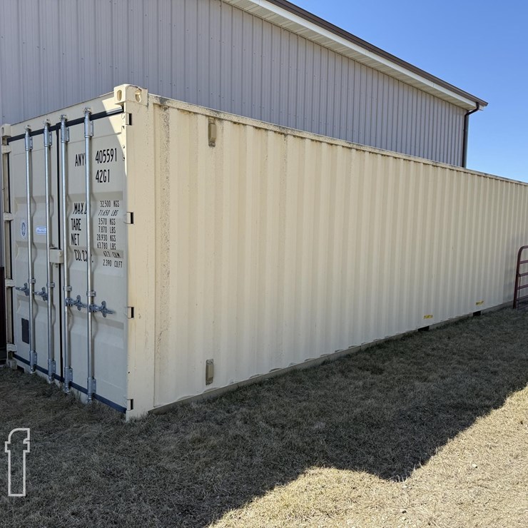 40' ONE TRIP SHIPPING CONTAINER, RELOCATION AVAILA